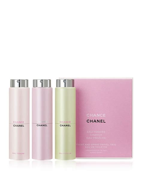 chanel beauty travel set|chance by Chanel travel size.